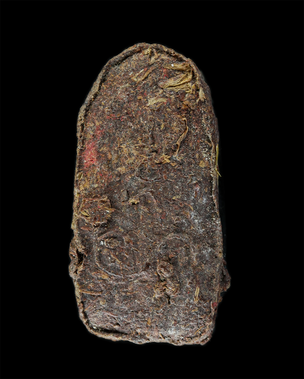 17Aug24 (325)p.jpg - พระผงชานหมากเกศา ครูบาบุญชุ่ม ญาณสังวโร พิมพ์พระรอด ปี2536 เนื้อผงพุทธคุณ ผงว่าน ชานหมาก พระเก่าสวย มวลสารดี สร้างน้อยหายาก  | https://kamulet.in.th